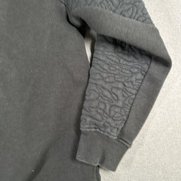 Nike Sweatshirt Womens Large Black Elephant Print Crewneck Pullover 841645-010 - Picture 5 of 14